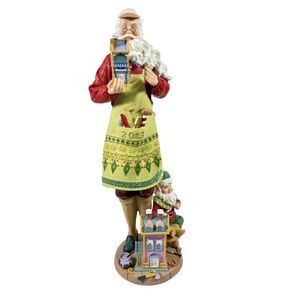 Lenox Santa's FInishing Touches 2013 Pencil 12.75" Figurine Limited Ed Rare VTG
